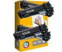 [Toner Vision Tech HP CF400X black kompatibil 4x + papier ]