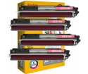 [Toner Vision Tech HP CE313A magenta kompatibil 4x + papier ]