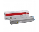 [Toner OKI MC861, yellow 44059253 ]