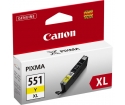 [Atramentová kazeta Canon CLI-551Y XL, yellow]