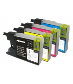 [Vision Tech Brother LC-1280 XL / 1240 CMYK set kompatibil]