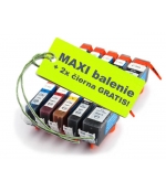 [Vision Tech Canon CLI-521 / PGI-520 8ks Maxi sada + 2 GRATIS]