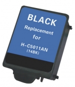 [Vision Tech HP 14 black kompatibil C5011DE]
