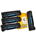 [Toner Vision Tech HP CF283A kompatibil 4x + papier]