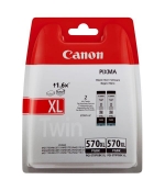 [Twin pack Canon PGI-570BK XL black]