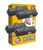 [Toner Vision Tech Kyocera TK-1140 kompatibil 4x + papier ]