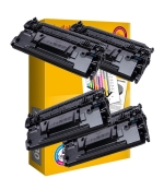 [Toner Vision Tech HP CF287X kompatibil 4x + papier ]