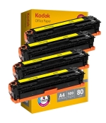 [Toner Vision Tech HP CE322A yellow kompatibil 4x + papier ]