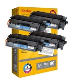 [Toner HP CE505X kompatibil 4x + papier ]