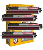 [Toner Vision Tech HP CE313A magenta kompatibil 4x + papier ]