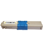 [Toner Vision Tech OKI C332/MC363 XL, yellow kompatibil 46508709]