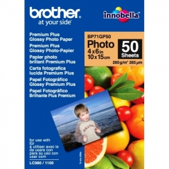 Papier Brother BP71GP50, A6 Glossy 260 g/m2, 50 ks