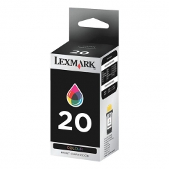 Atramentová kazeta Lexmark 20, color 15MX120E
