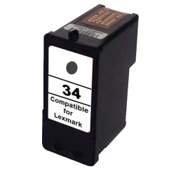 Vision Tech Lexmark 34XL black kompatibil 18C0034E