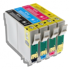 Vision Tech Epson T071 CMYK set kompatibil