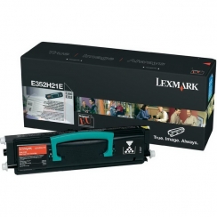 Toner Lexmark E352H21E, black