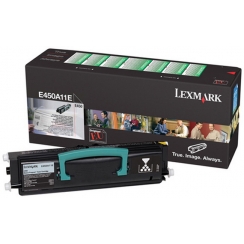 Toner Lexmark E450A11E, black