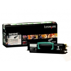 Toner Lexmark 34016HE, black