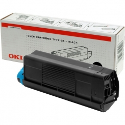 Toner OKI C5100, čierny 42127408