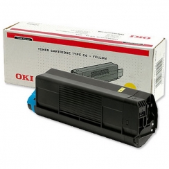 Toner OKI C5100, yellow 42127405