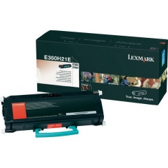 Toner Lexmark E360H21E, black
