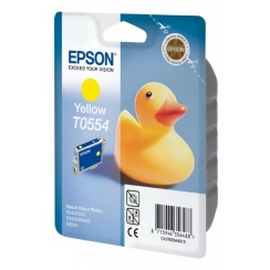 Atramentová kazeta Epson T0554, yellow