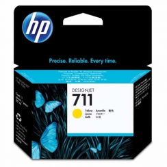 Atramentová náplň HP 711, yellow CZ132A 