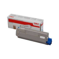 Toner OKI C610, cyan 44315307