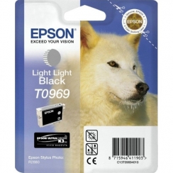 Atramentová kazeta Epson T0969, light light black