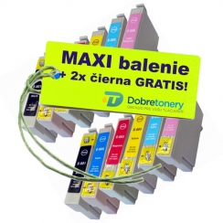 Vision Tech Epson T080 12ks Maxi sada + 2 GRATIS