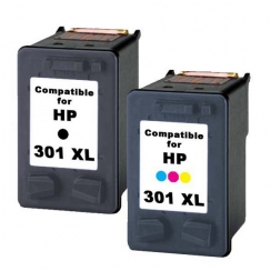Vision Tech HP 301XL BK + 301XL Color Combo set kompatibil