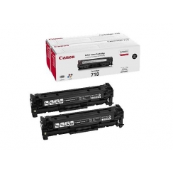 Toner Canon CRG-718, black dualpack