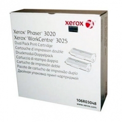 Toner Xerox 3020/3025, black dualpack 106R03048