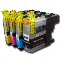 Vision Tech Brother LC-223 CMYK set kompatibil