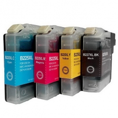 Vision Tech Brother LC-227/225XL CMYK set kompatibil