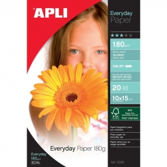 Papier APLI 12081 Glossy Everyday A6 180 g/m2, 20 ks