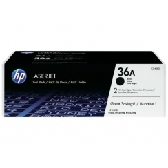 Toner HP CB436AD black (HP 36A), dualpack