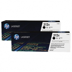 Toner Vision Tech HP CF380XD black (HP 312X), dualpack