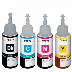 Vision Tech Epson T664 CMYK set kompatibil