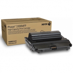 Toner Xerox 3300 XL, black 106R01412