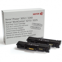 Toner Xerox 3052/3260, black dualpack 106R02782