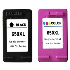 Vision Tech HP 650XL BK + 650XL Color Combo set kompatibil