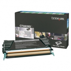 Toner Lexmark C734A1KG, black