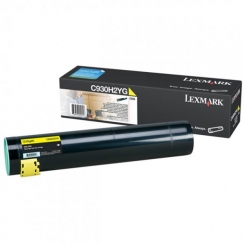 Toner Lexmark C930H2YG, yellow