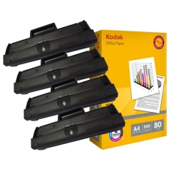 Toner Vision Tech Samsung MLT-D111S kompatibil 4x + papier