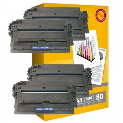 Toner Vision Tech Canon CRG-709 kompatibil 4x + papier 