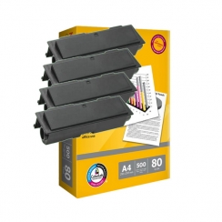 Toner Epson M2000 XL kompatibil 4x + papier 