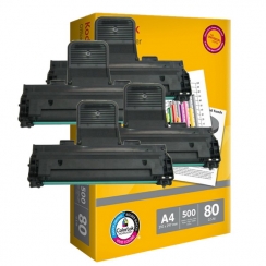 Toner Vision Tech Xerox PE220 kompatibil 4x + papier 