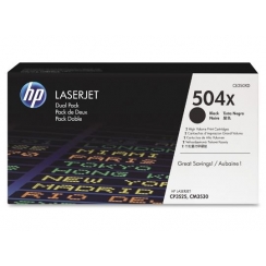 Toner HP CE250XD black (HP 504X), dualpack