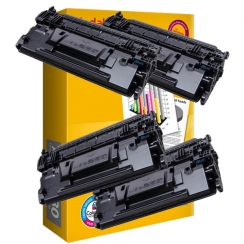 Toner Vision Tech HP CF287X kompatibil 4x + papier 